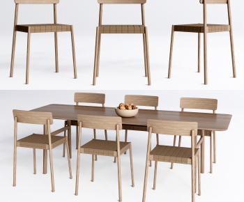 Nordic Style Dining Table And Chairs-ID:722549057