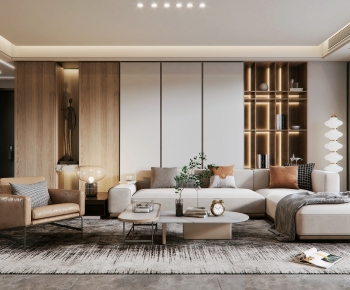 Modern A Living Room-ID:929400929