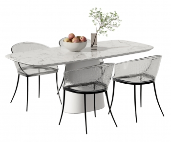 Modern Dining Table And Chairs-ID:996217012