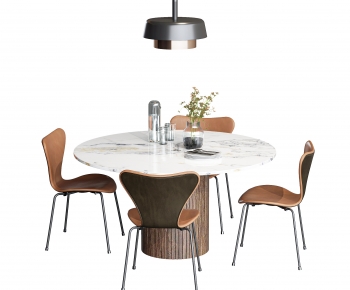 Modern Dining Table And Chairs-ID:768245944