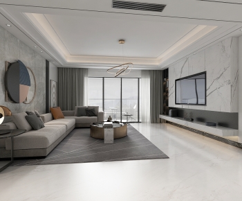 Modern A Living Room-ID:815896036
