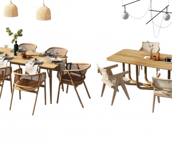 Nordic Style Dining Table And Chairs-ID:751199769