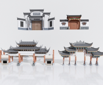 Chinese Style Facade Element-ID:197210077