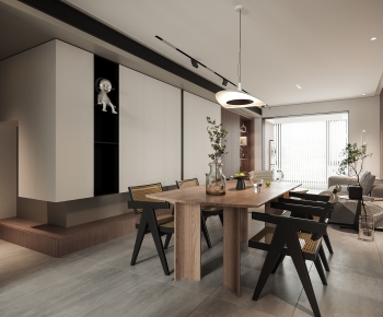 Modern Dining Room-ID:648021945