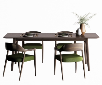 Modern Dining Table And Chairs-ID:187689077