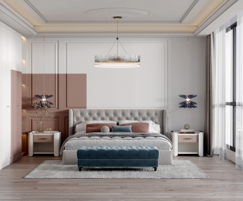 Simple European Style Bedroom-ID:111104978