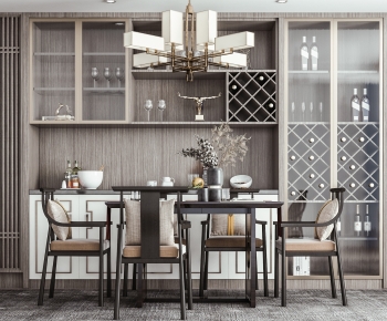 New Chinese Style Dining Room-ID:135572916