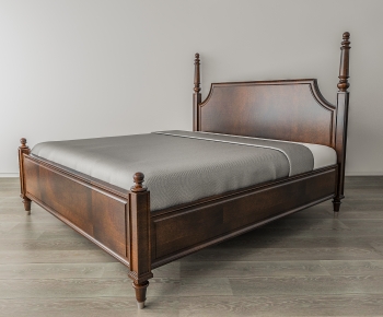 American Style Double Bed-ID:583750967
