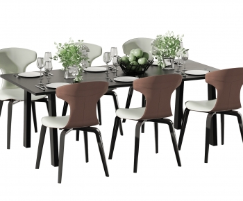 Modern Dining Table And Chairs-ID:792807103