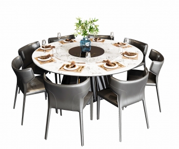 Modern Dining Table And Chairs-ID:360498914