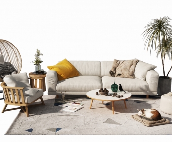 Nordic Style Sofa Combination-ID:753010995