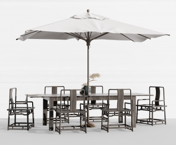 New Chinese Style Outdoor Tables And Chairs-ID:914971113
