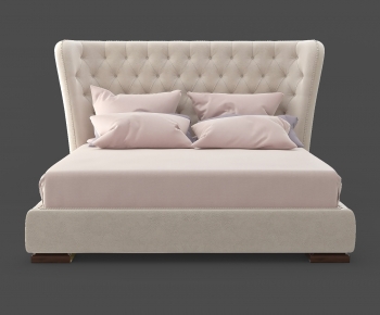European Style Double Bed-ID:267786988