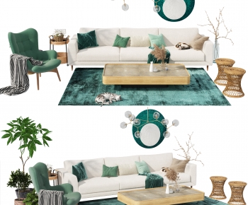 Nordic Style Sofa Combination-ID:512617117