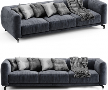 Modern Three-seat Sofa-ID:495179893