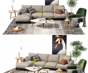 Nordic Style Sofa Combination-ID:480211978