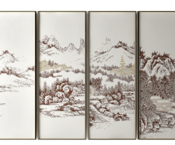 New Chinese Style Painting-ID:917599289