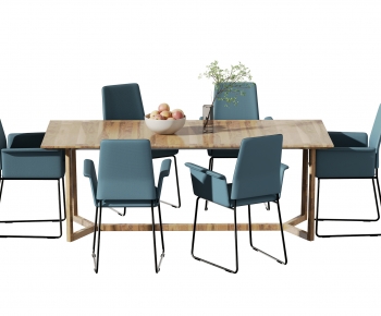 Modern Dining Table And Chairs-ID:557866103