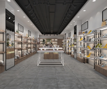 Industrial Style Shoe Store-ID:808469063