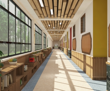 Modern Children's Kindergarten-ID:382240064