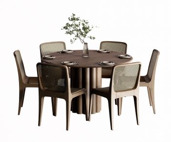 Modern Dining Table And Chairs-ID:578174118