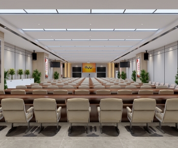 New Chinese Style Meeting Room-ID:498260974
