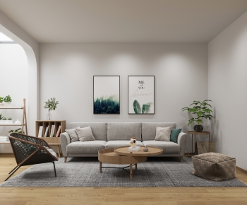 Nordic Style A Living Room-ID:933819061