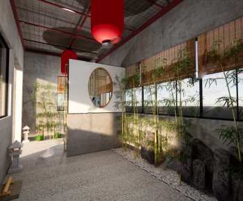 Chinese Style Courtyard/landscape-ID:203699112
