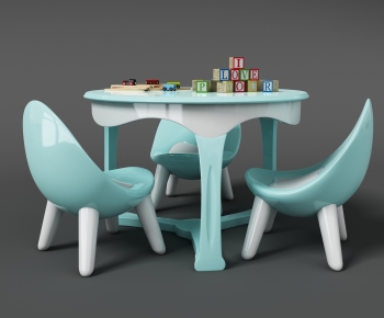 Modern Children's Table/chair-ID:157962083