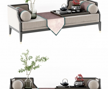 New Chinese Style Bench-ID:732560229