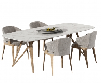 Modern Dining Table And Chairs-ID:214143049