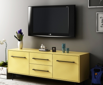 Industrial Style TV Cabinet-ID:557416927