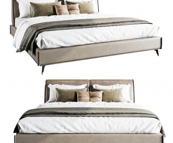 Modern Double Bed-ID:816167125