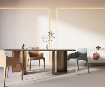 Modern Dining Table And Chairs-ID:526822092