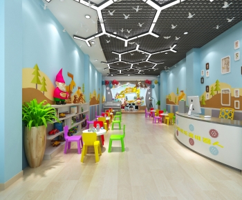 Modern Children's Kindergarten-ID:822873124