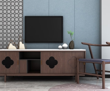 New Chinese Style TV Cabinet-ID:203984024