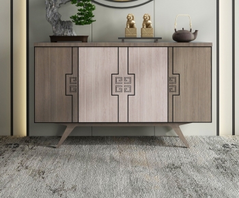 New Chinese Style Side Cabinet-ID:322994957
