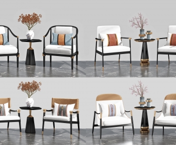 New Chinese Style Lounge Chair-ID:761203059