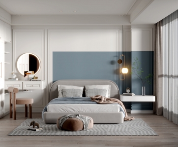 Nordic Style Bedroom-ID:771476037