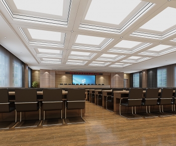 Modern Office Lecture Hall-ID:624489826