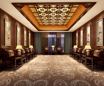 New Chinese Style Reception Room-ID:635039863
