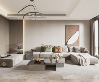 Modern A Living Room-ID:966856966