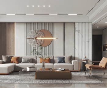 Modern A Living Room-ID:124775899