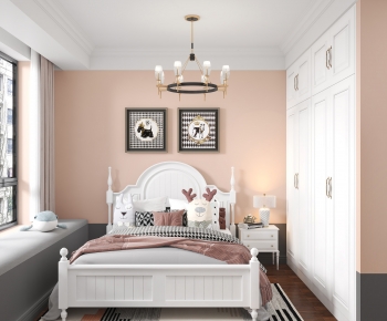 American Style Girl's Room Daughter's Room-ID:487863069