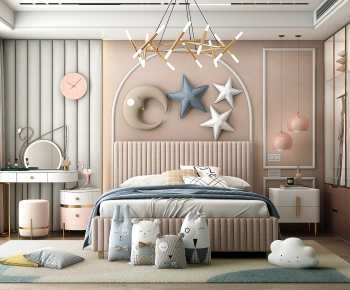 Modern Girl's Room Daughter's Room-ID:521054986