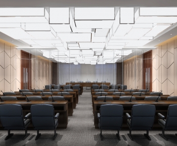 Modern Meeting Room-ID:680545091