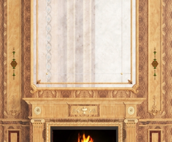 American Style Fireplace-ID:315903907