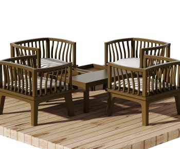 New Chinese Style Leisure Table And Chair-ID:344172003