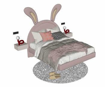 Modern Child's Bed-ID:268090967