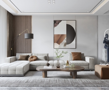 Modern A Living Room-ID:660204891